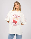 Aurora Oversized Tee - White