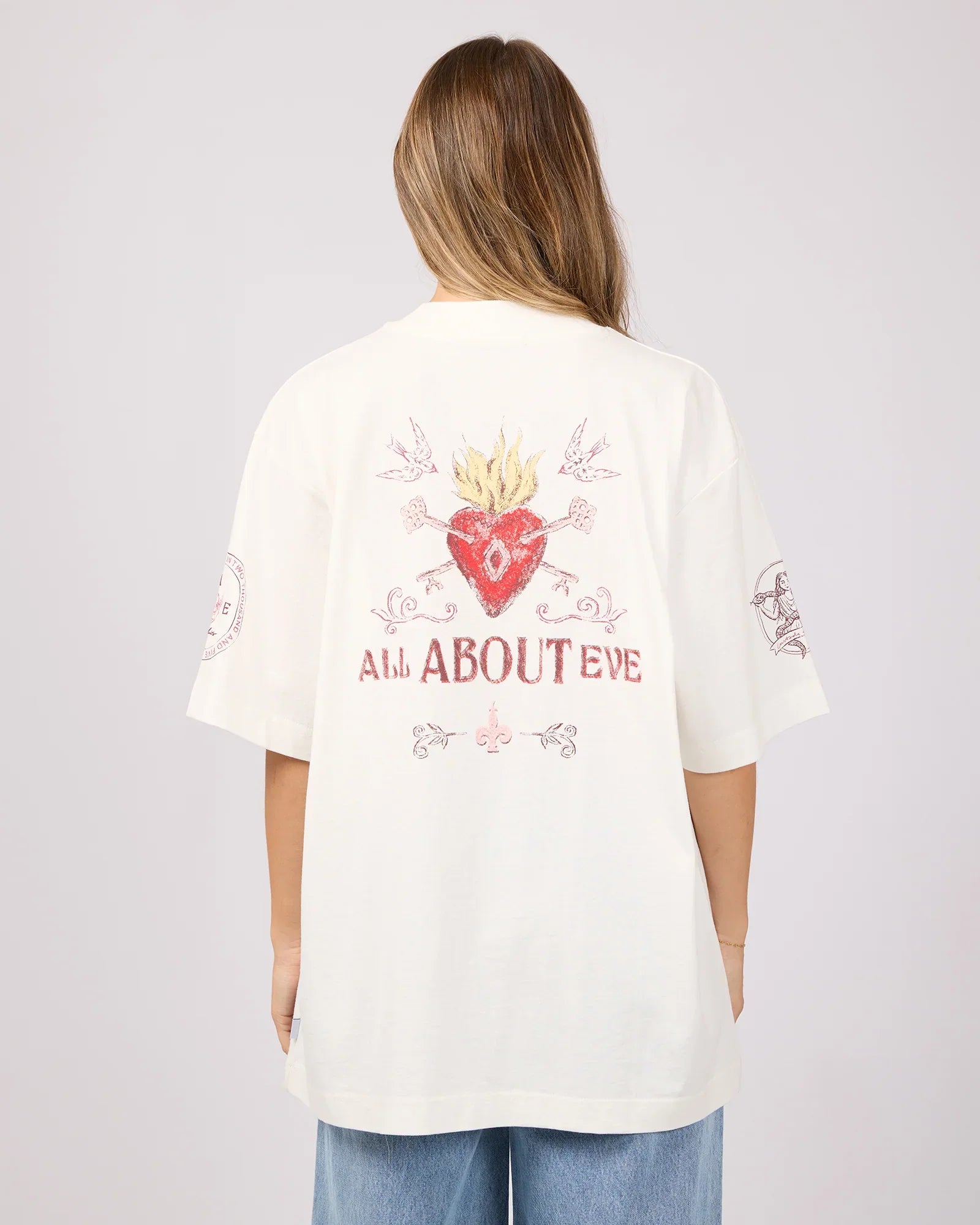 Aurora Oversized Tee - White