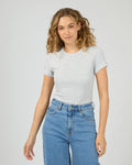 AAE Layers Tee - Grey Marle