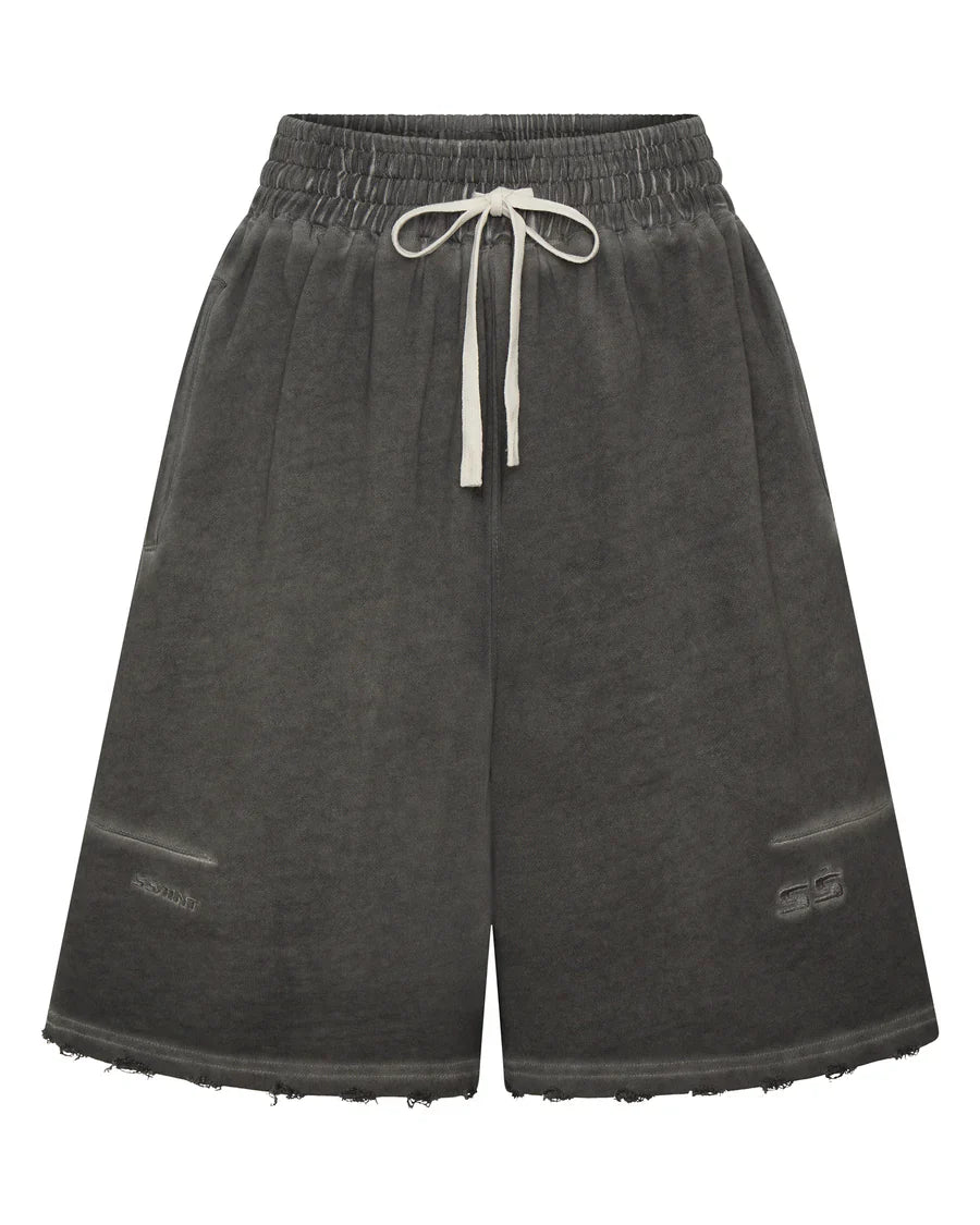 Distressed Lounge Shorts