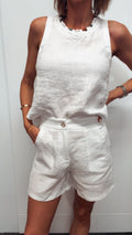 Jude Shorts - White