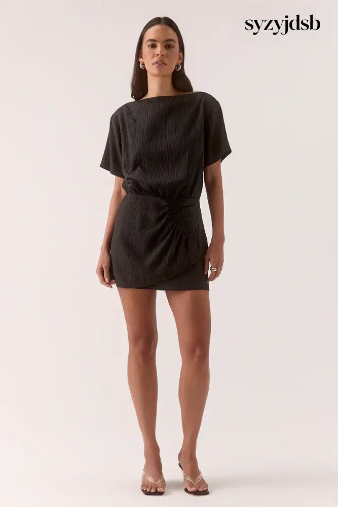 Aine Mini Dress - Black / XS - Dress