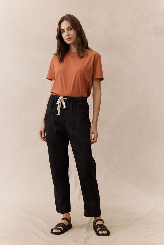 Athens Tee - Burnt Orange