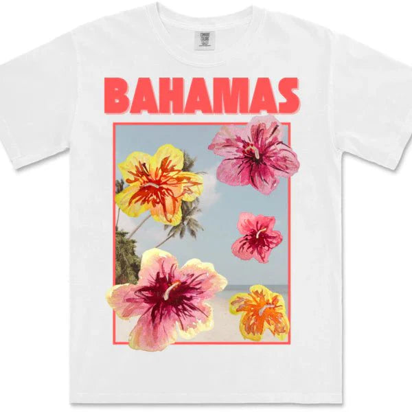 Bahamas Regular Full Length T-Shirt - White