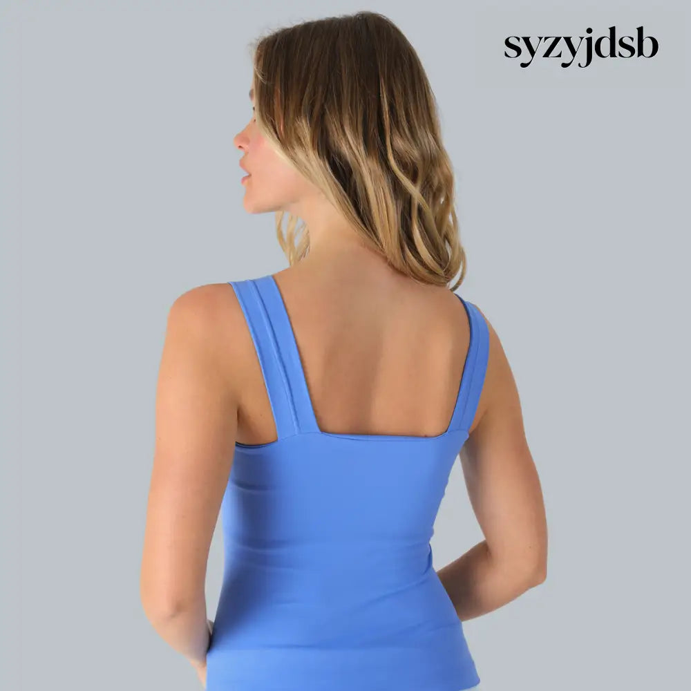 CLEAN LINE SQUARE TANK TOP - Top