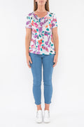 JUMP - Painterly Floral Tee