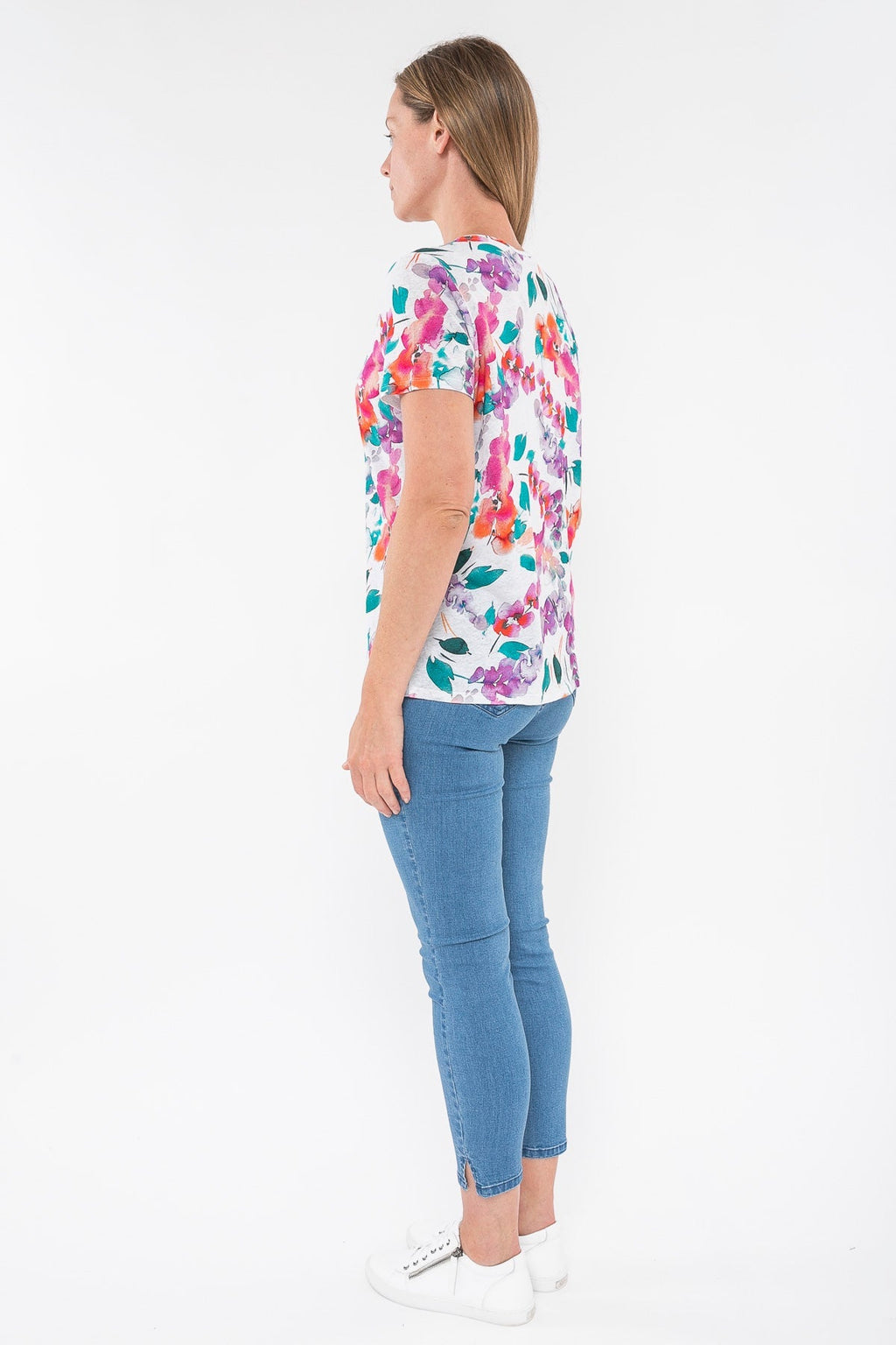 JUMP - Painterly Floral Tee