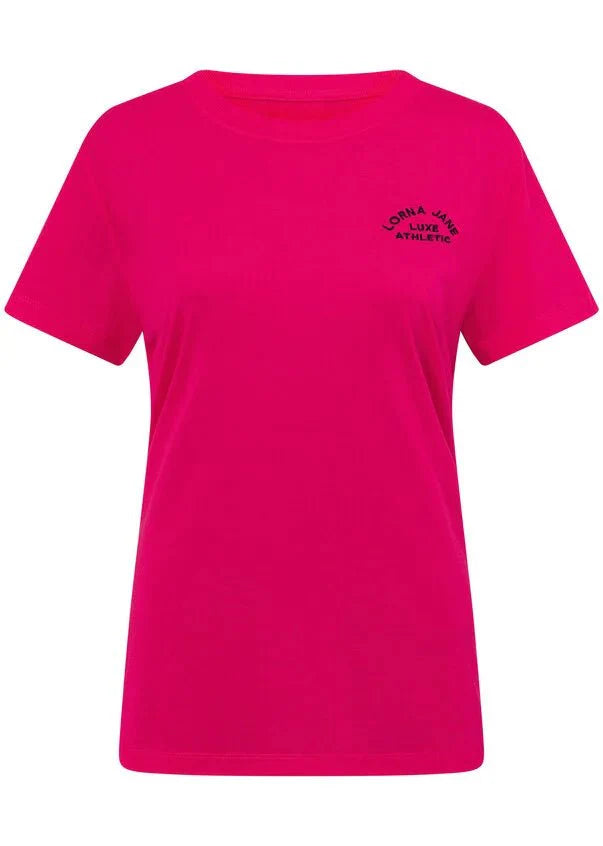 Lotus T-Shirt - Neon Raspberry