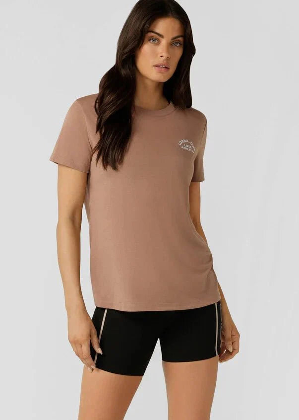 Lotus T-Shirt - Walnut