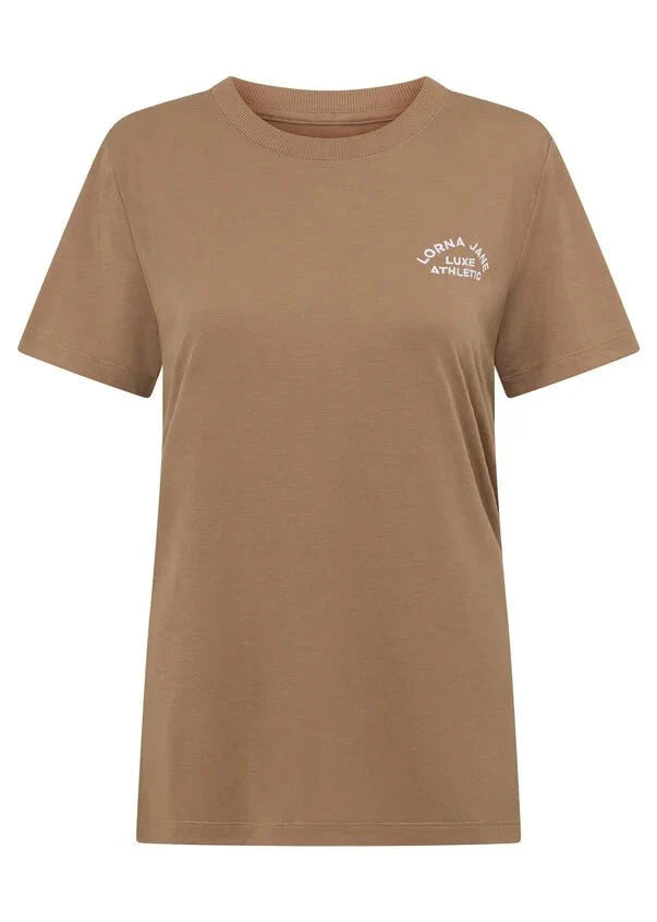 Lotus T-Shirt - Walnut