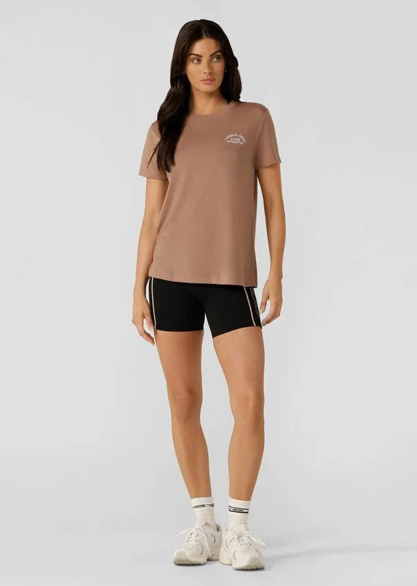 Lotus T-Shirt - Walnut