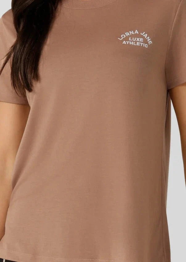 Lotus T-Shirt - Walnut