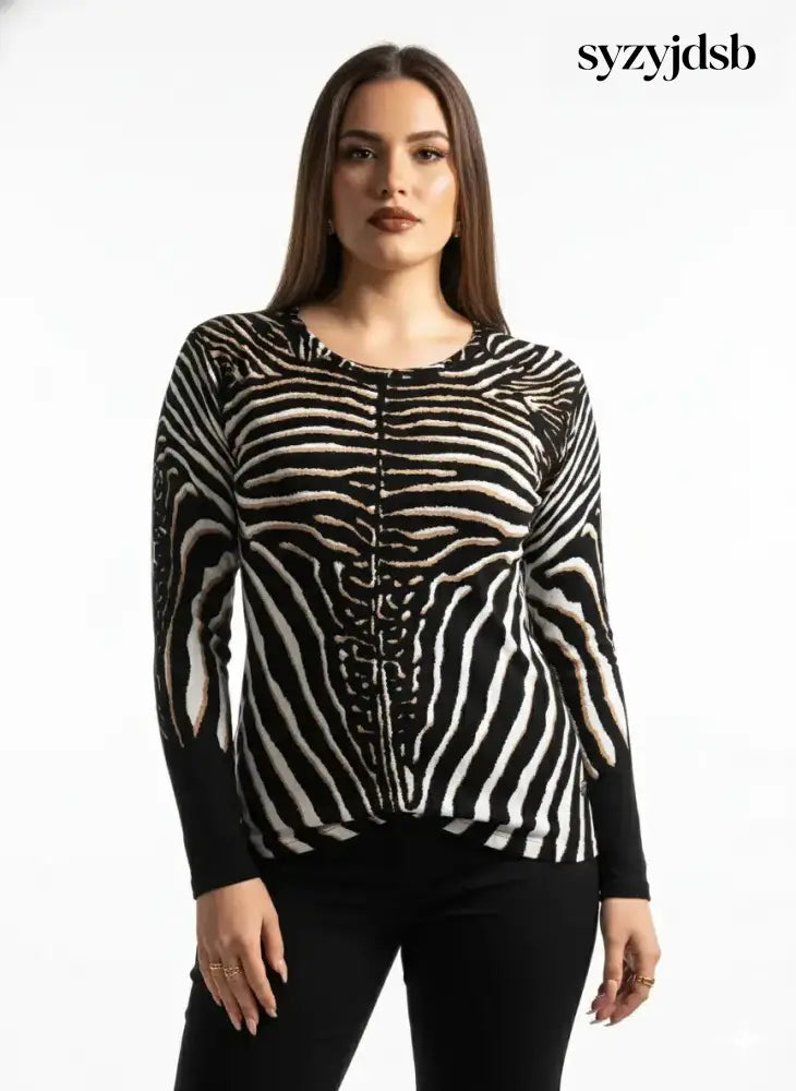 Maglia girocollo stampata - MAGLIA
