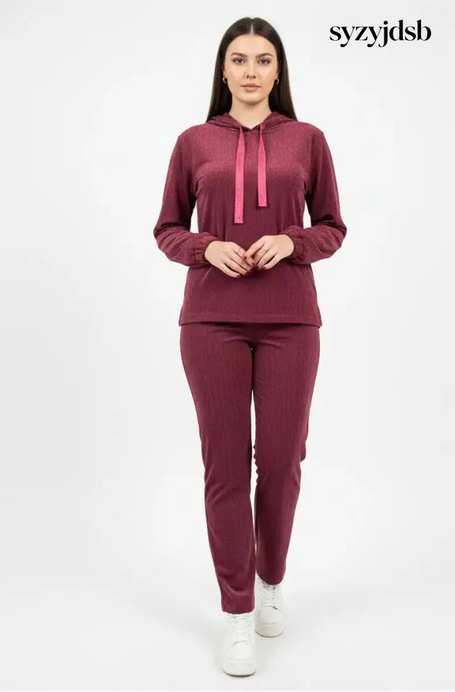 Pantalone gamba dritta in ciniglia - PANTALONE
