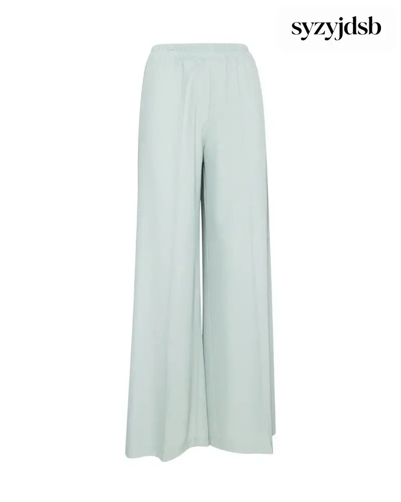 Pantalone in cady con baciapiega laterale al fondo ALOE - 41 - PANTALONE