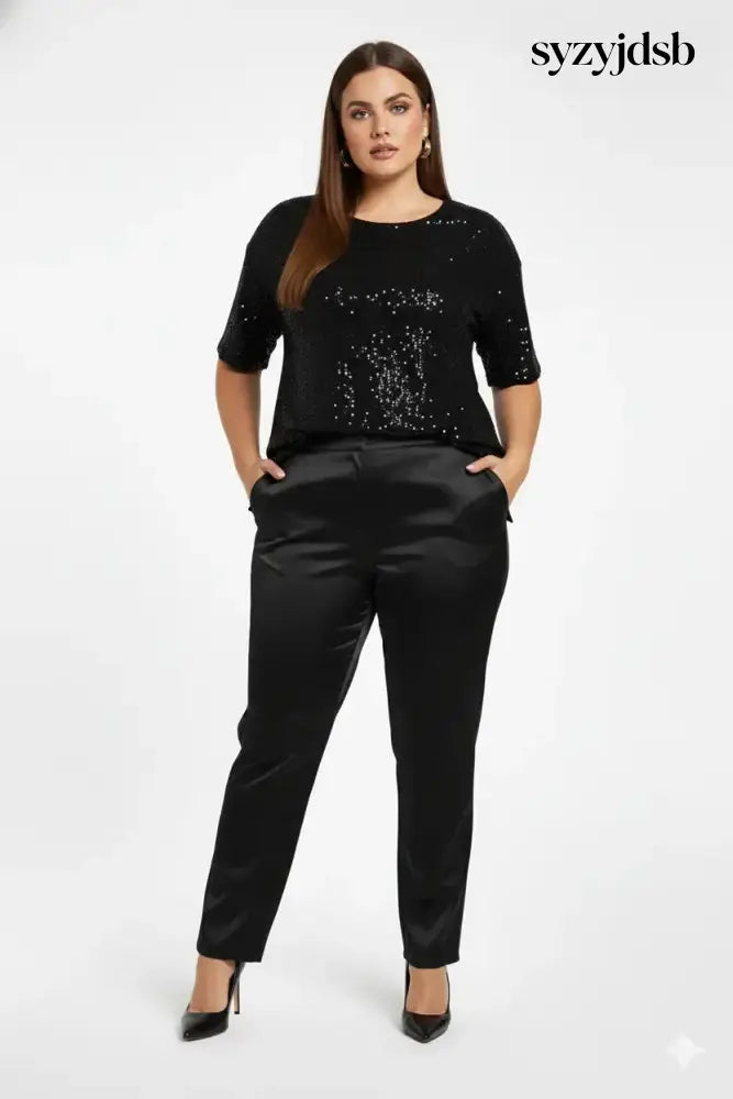 Pantalone in raso - PANTALONE