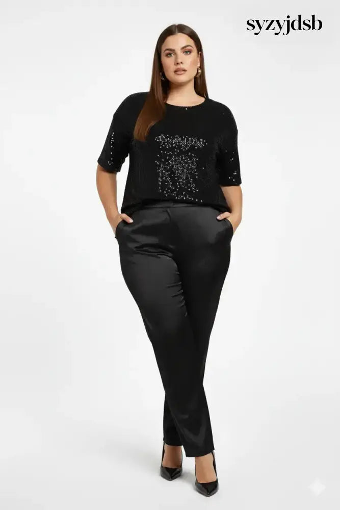 Pantalone in raso - PANTALONE