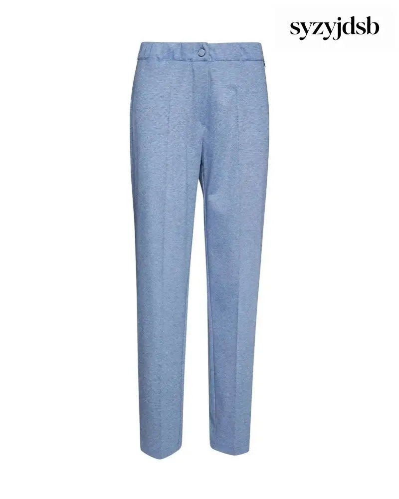 Pantalone wide leg con abbottonatura frontale DENIM - PANTALONE