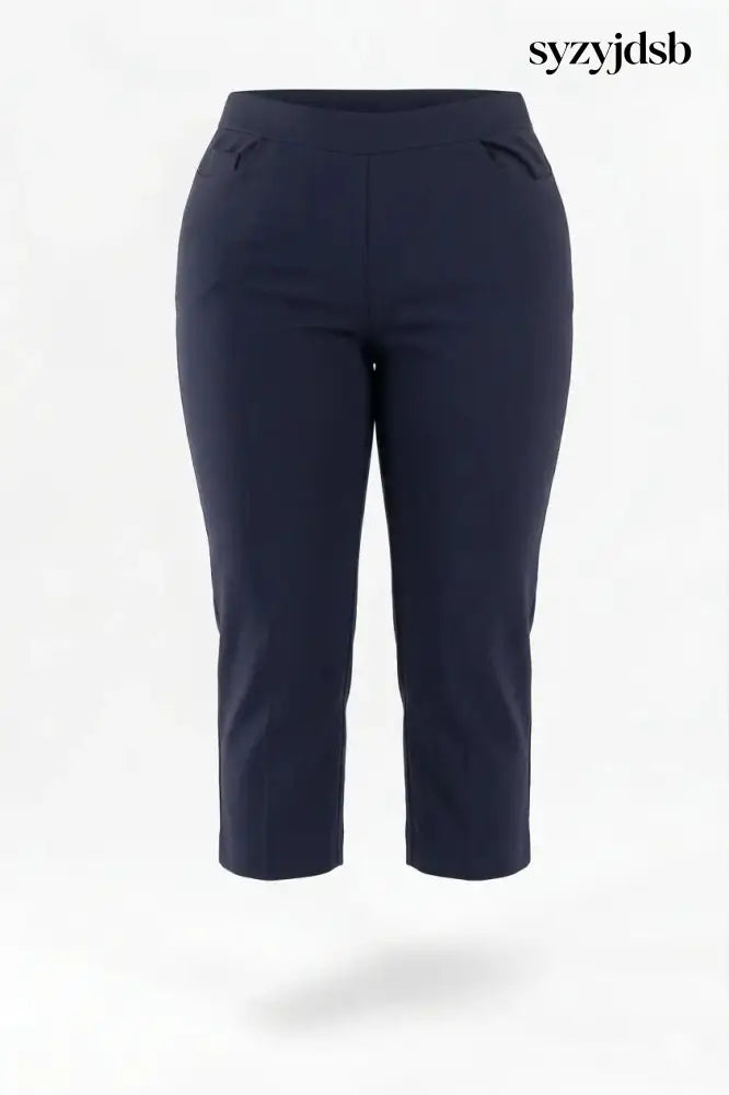 Pinocchietto cinque tasche in twill di misto cotone elasticizzato - Blu / 41 - PANTALONE