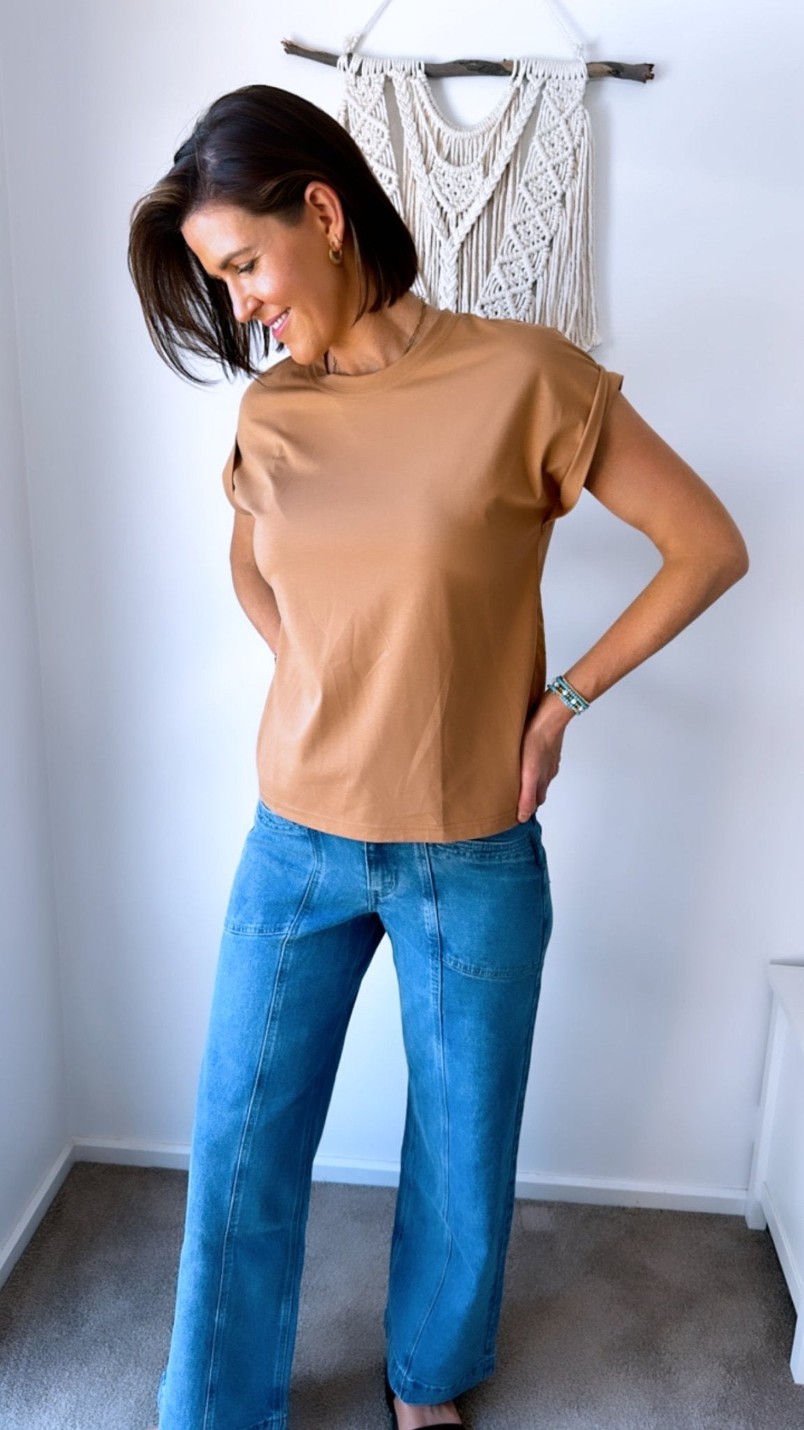 Rhodes Tee - Desert
