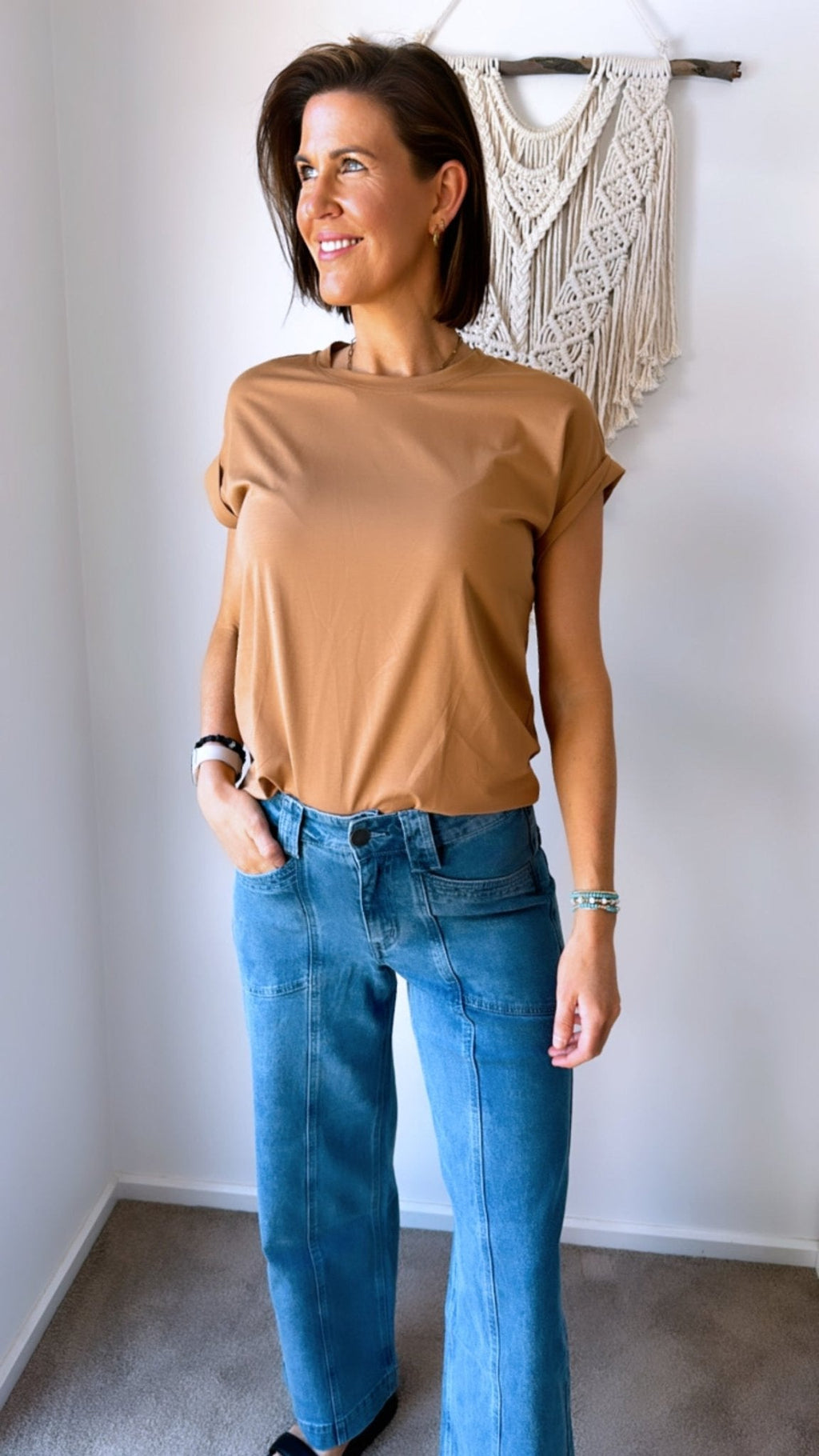 Rhodes Tee - Desert