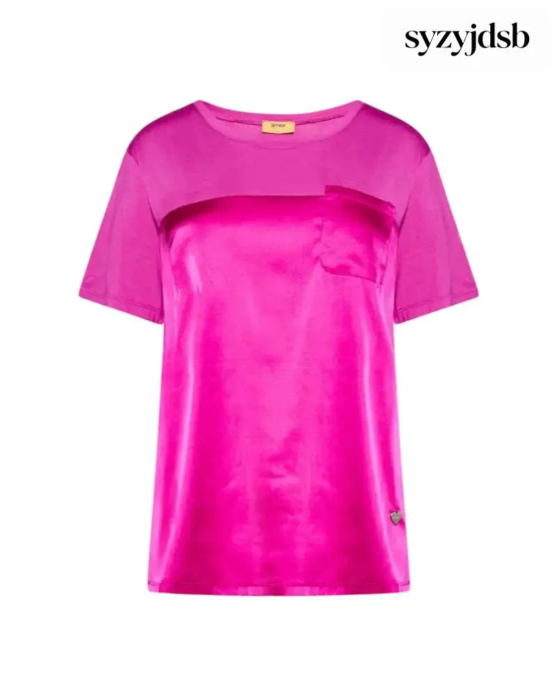 T-shirt raso MAGENTA - T-SHIRT