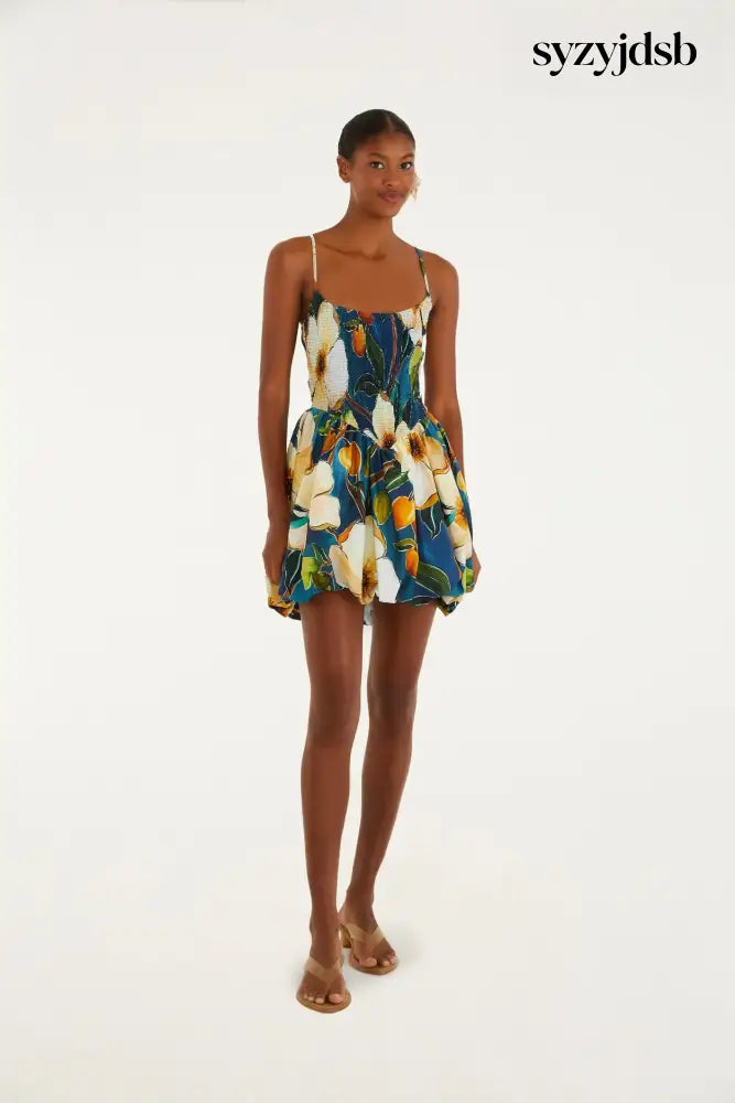 VESTIDO MINI BALONE JARDIM LITORAL - Dress